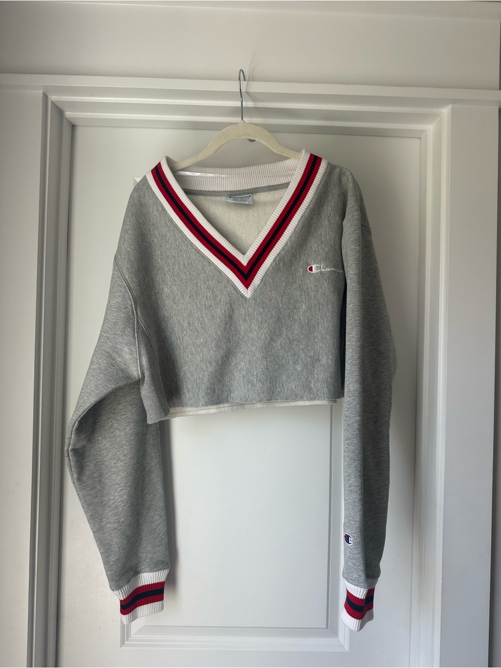 RARE Retro Champion Cropped Sweatshirt NWOT